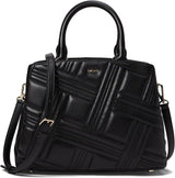 DKNY Medium Satchel Väskor Dam Naty Shop Svart / Guld En storlek passar alla