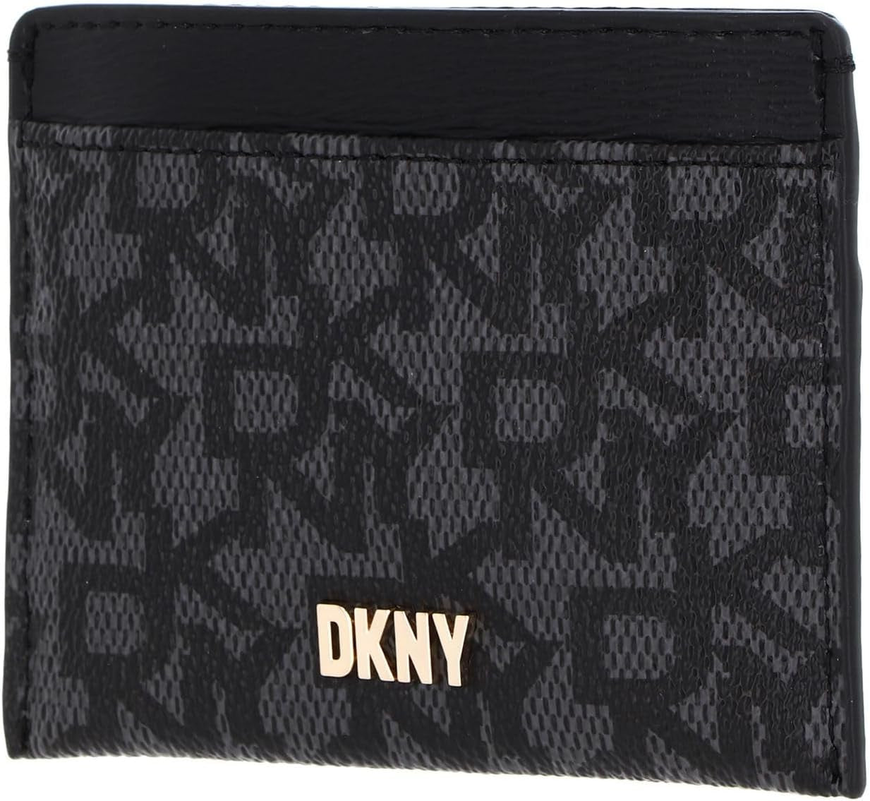 DKNY Dam Bryant L Resetillbehör Kuvertkorthållare Damplånbok Naty Shop Svart korthållare