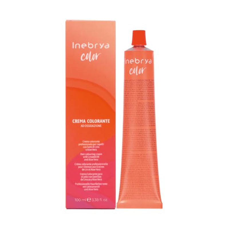 Permanent hårfärgande kräm med linfrö och aloe vera 100ml (- 7,0 Blond) Naty Shop hårfärgning Ljusbrun Röd Violett 100 Ml (1 förpackning)