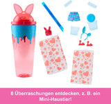 Barbie Pop Reveal Docka och tillbehör Set Shakes Series Söt doftande kattunge Modedocka och husdjur med 8 överraskningar inklusive färgbyte JCN87