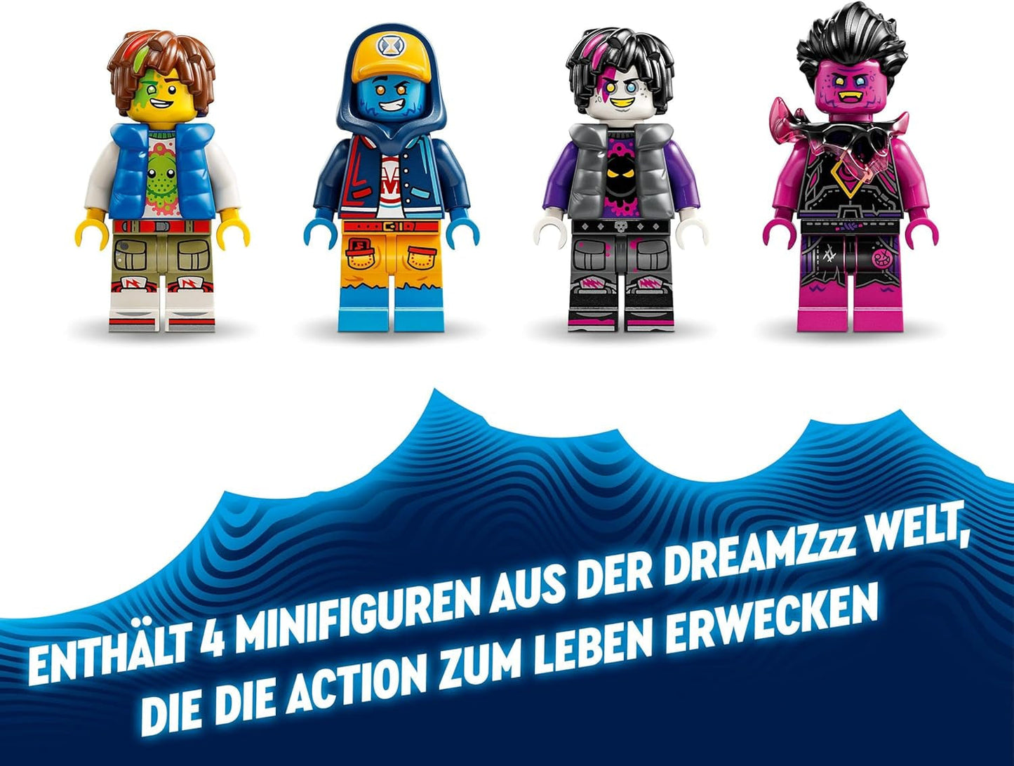 LEGO Dreamzzz 3-i-1 Mateo And Z-Blob The Knight Mech Byggklossar Lekset för 10 år Pojkar och flickor Barn Present Fantasy Set 3 Ways Robot Äventyrsleksak 71485 Byggset Beuche den LEGO-Store