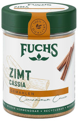 Fuchs Ground Cassia Cinnamon - För smaksättning av bakverk, desserter eller teer, 45 gram Condiments Naty Shop