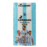 CACHAMATE Mundial Suave 500G | Specialutgåva fotboll | Argentinska Yerba Mate | 12 månaders naturlig mognad | Antioxidant och diuretiska egenskaper