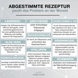 Hairlexier Hair Growth Remedy for Women - Rosmarin Hårolja, Ricinolja Hårolja, Lavendelolja, Naturligt hårserum mot diffust håravfall, Stödjer hårväxt, Vegansk & Ekologisk + Arbetsbok Hårvård Naty Shop