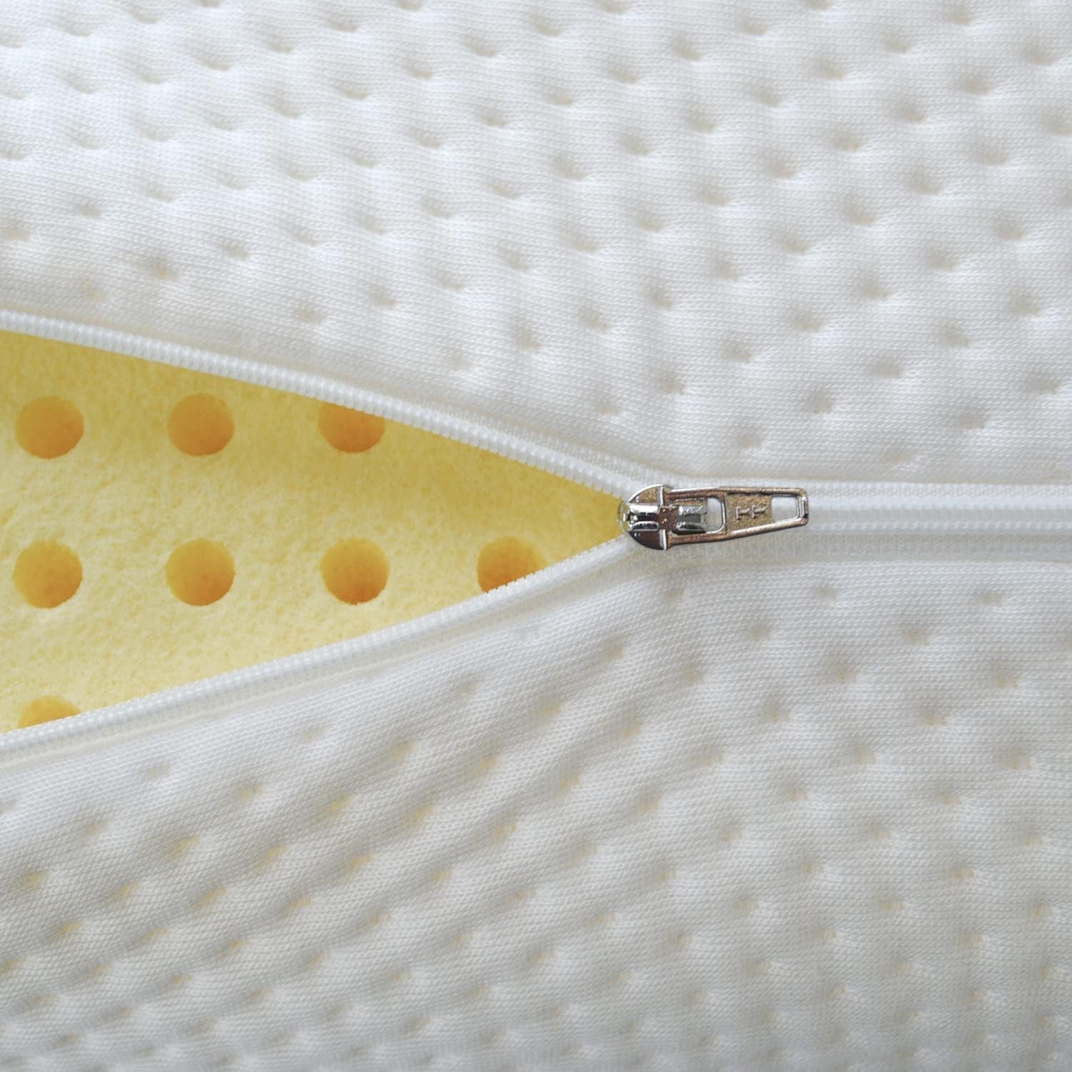 Mister Sandman ergonomisk kudde 40x80, nackkudde med bekvämt örngott, viskos kudde perfekt för mage, rygg och sidosömmar, kudde med memory foam
