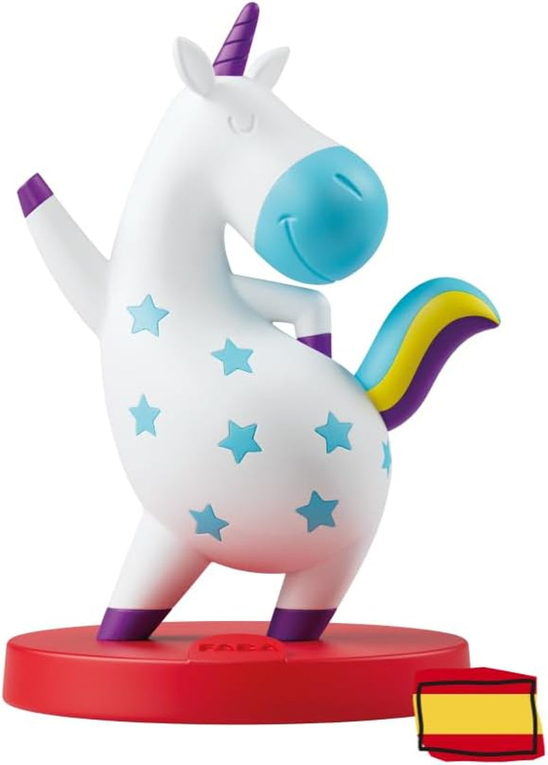 FFL30001 - The Happy Unicorn - Låtar - Leksak, pedagogiskt innehåll, för flickor och pojkar från 0 år, flerfärgade Leksaker Bebe Naty Shop Standardtitel