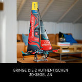 LEGO Technic Emirates Team Nya Zeeland AC75 Racing Yacht Vuxen Segelbåt Byggsats Gåva för män och kvinnor Kreativ och avkopplande aktivitet 42174 Byggset Besuche den LEGO-Store