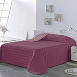 PETTI Artigiani Italiani - Enkelsängsöverdrag, dubbelsidig täcke, fjäderöverdrag, midnattsblå, vit, 100% Made in Italy Naty Shop Fuchsia täcken och täcken Sängstorlek 100 (170 X260 Cm)