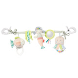 Fehn Baby mobilkedja Panda Baby Mobile - babymobilkedja med söta figurer - flexibel hängande babyleksak - barnvagnsleksak för bebisar och småbarn från 0+ månader Babyleksaker Naty Shop Småbarn