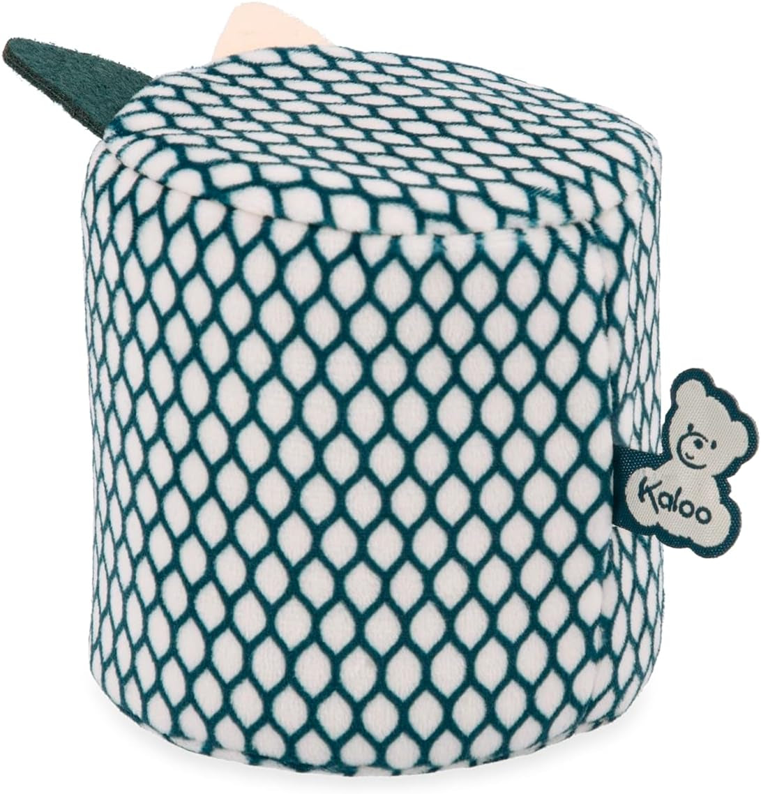 KALOO - Stimuli - 4 evolutionära former med ljud - Produkter för barn - Staplingslek - Hörsel- och greppförmåga - Från födseln, K227002 Babyleksaker Naty Shop