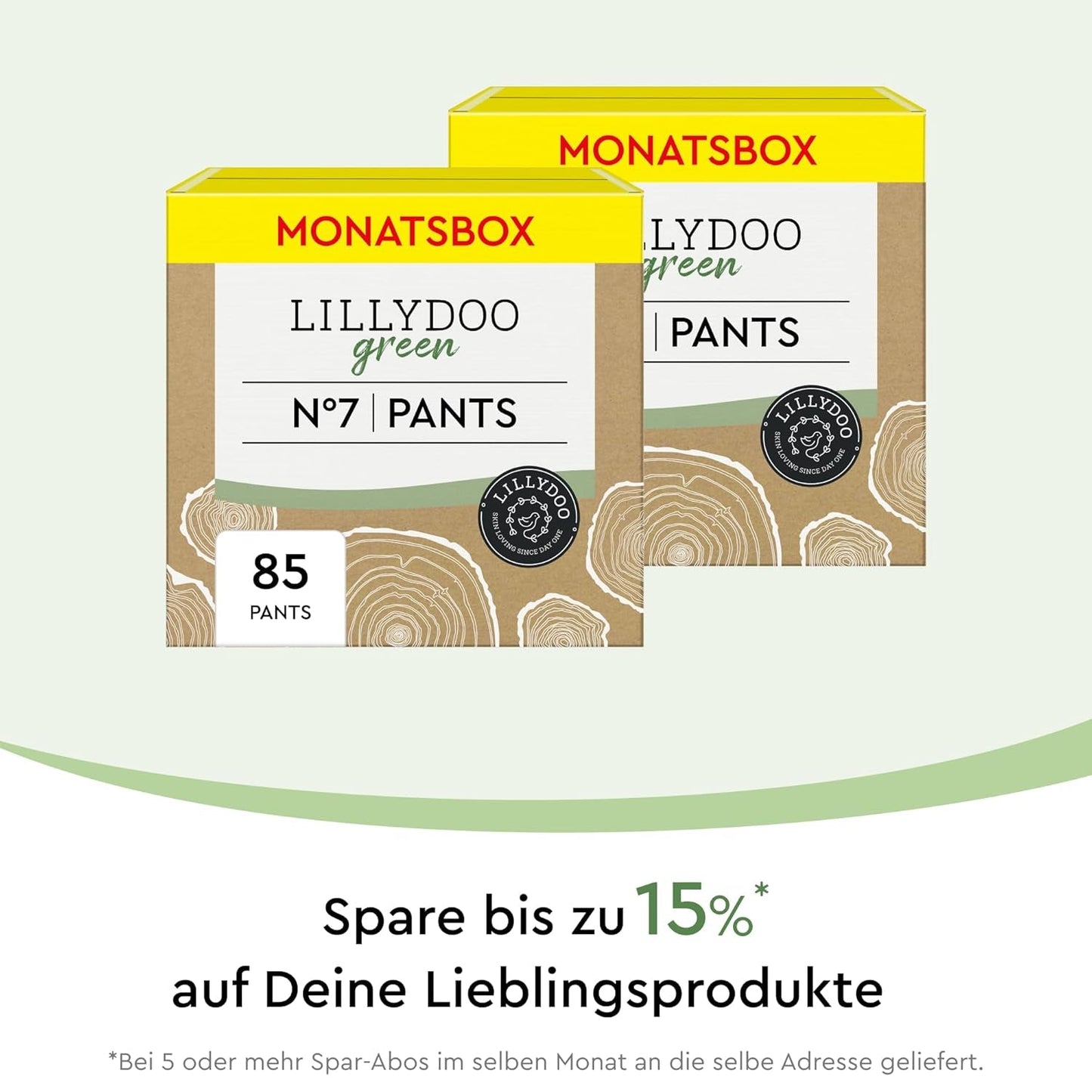 LILLYDOO Eco Pants Storlek 7 (17+ kg) Månadslåda (85 stycken)