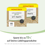 LILLYDOO Eco Pants Storlek 7 (17+ kg) Månadslåda (85 stycken)