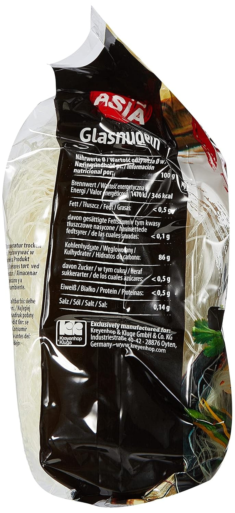 BONASIA glasnudlar, långa, förpackning om 15 (15 x 100 g)