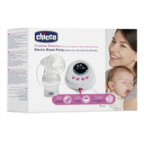 Chicco elektrisk bröstpump med stimulerings- och extraktionsfaser, 10 intensitetsnivåer, bekväm och snabb, ergonomisk form, med lutande spene och tätt lock, vit, 150 ml Tillbehör Mat och amning Bebe Naty Shop