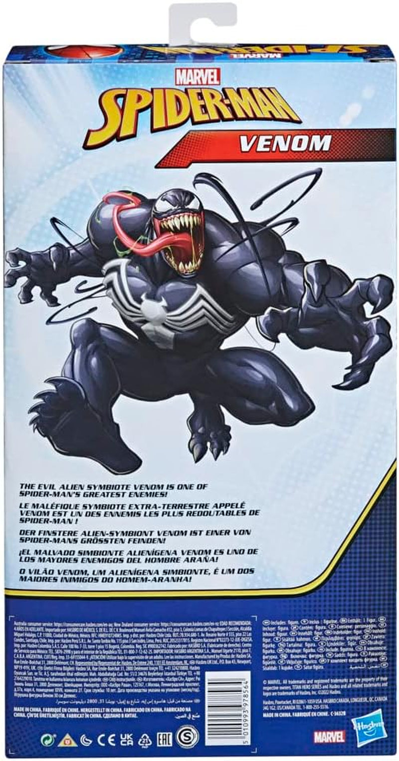 Hasbro Marvel Spider-Man Titan Hero Series Deluxe Venom Toy 30 Cm Actionfigur, Leksaker för barn från 4 år Actionfigurer Naty Shop