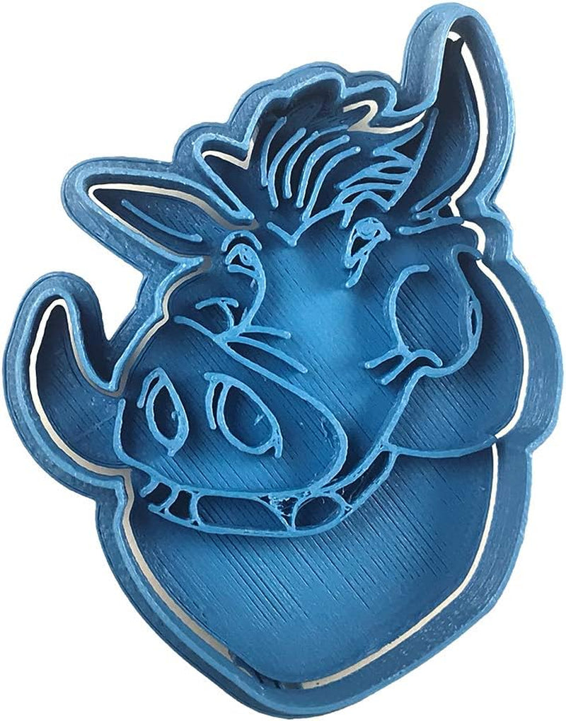 Pumba kexform, PLA, blå