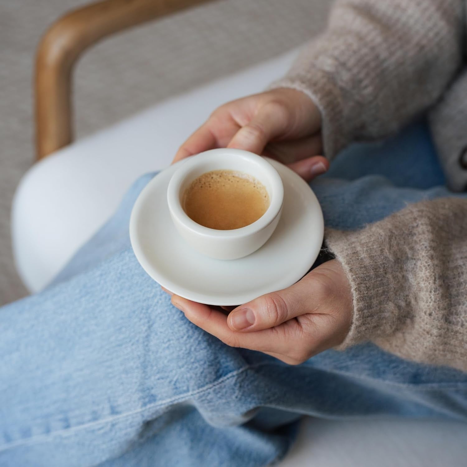 Crema d'Oro milda och fina pads (16 Kaffee Pads)