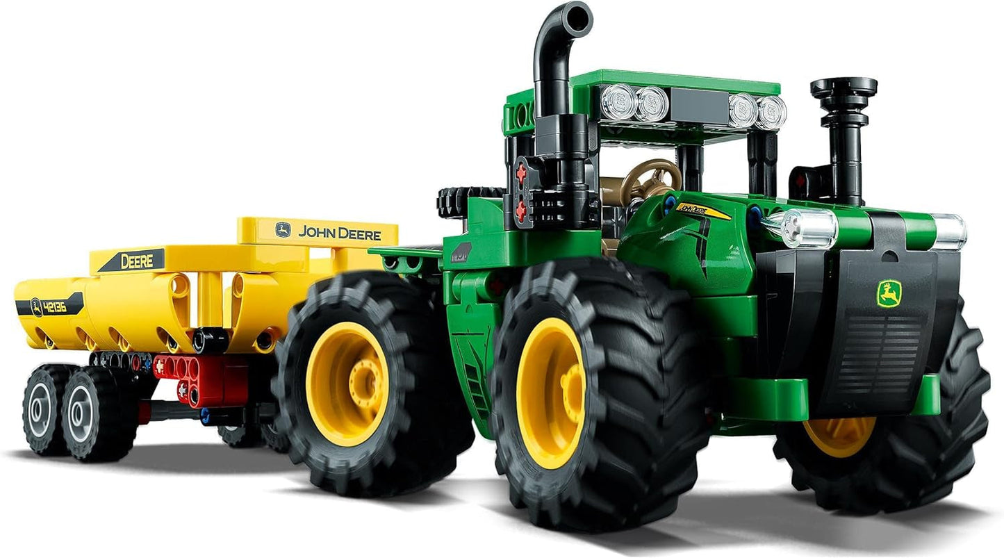 LEGO Technic John Deere 9620R 4WD-traktor med tippvagn Klassisk jordbruksleksak för barn Pojkar och flickor 8 år gamla Samlarmodellsats 42136 Byggset Besuche den LEGO-Store