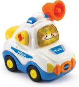 Vtech TUT TUT Baby Flitzer - Polis - För 1-5 år & TUT TUT Baby Flitzer - Brandbil - Leksaksbil med musik, ljusknapp, meningar och intressanta ljud - För 1-5 år Baby Toys Naty Shop