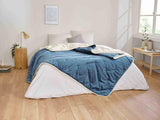 Toison D'Or Denali täcke, 180 Cm X 240 Cm, påfågelblå Täcken och täcken Naty Shop Standardtitel