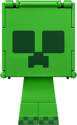 Mattel Minecraft Flippin' Figs Får och kyckling 2-pack med 2-i-1 lekfigurer, stora huvuden och pixeldesign HXK17 Actionfigurer Naty Shop Creeper