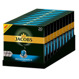 Kaffeekapseln Espresso Intenso, Intensität 10 av 12, 10 x 20 Getränke & Kaffeekapseln Lungo Decaffeinato- Intensität 6- 200 Nespresso kompatibel Kapseln, 10er Pack, 10 x 20 Getränke