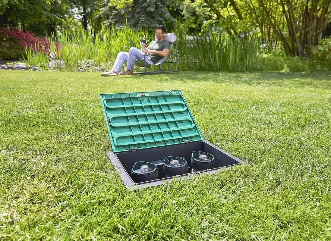Gardena anslutningshylsa, kort: Koppling för säker anslutning av ventilboxen, lämplig för ventilboxar V1 och V3, original Gardena-tillbehör (5319-20)