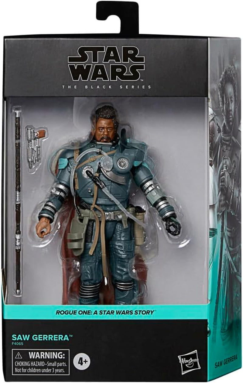 Star Wars The Black Series Saw Gerrera 15 Cm Rogue One: A Collectible Story Stor actionfigur för åldrar 4+ Actionfigurer Naty Shop