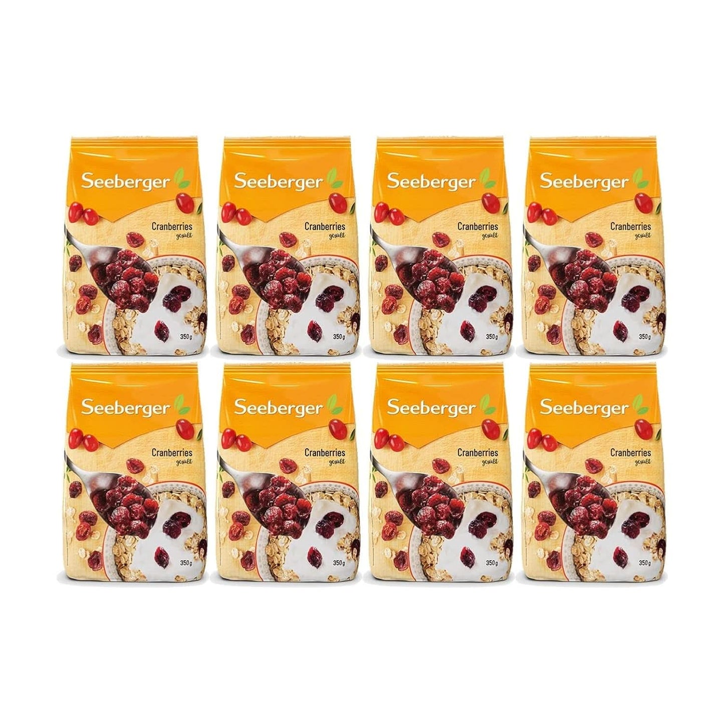 Seeberger, Halved, Fruity and Sweet Canadian Tranberries Naty Shop Dehydrated Products