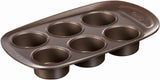 Pyrex BANDEJA 6 MAGDALENAS ASYMETRIA PX Muffinförmchen, Metall, Bunt, 6 Magdalena Formar och plåtar för bakning Naty Shop 6 Magdalena