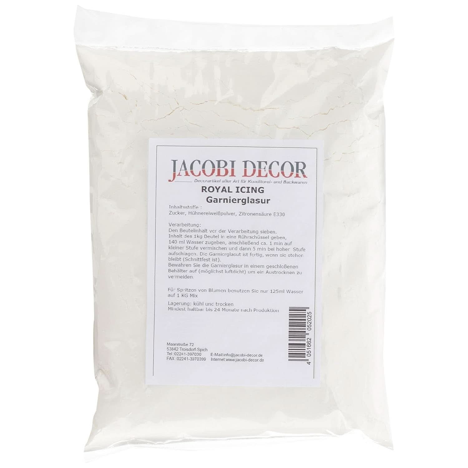 Cake Company Royal Icing, 1 kg, glutenfria glasyrer och Decor Naty Shop
