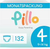 Pillo blöjor, storlek 7, 84 stycken, 4 förpackningar med 21 blöjor vardera, storlek 7 - XXL (15+ kg) - Babyblöjor