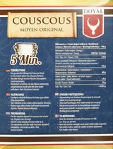Couscous – Lätt och fluffig couscous med lätt nötsmak – En typisk nordafrikansk specialitet – 1 x 500g