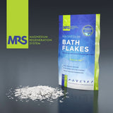 MRS 100% naturliga magnesiumkloridflingor - idealiska badsalt för fotbad, helbad och mot magnesiumbrist - 4 Kg dusch och bad Naty Shop