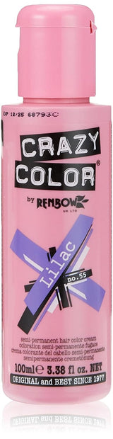 GO TOXIC UV semipermanent hårfärgande kräm, 100 ml (1 förpackning) Hårfärgning Naty Shop 55 Lilac 100 Ml (1 förpackning)