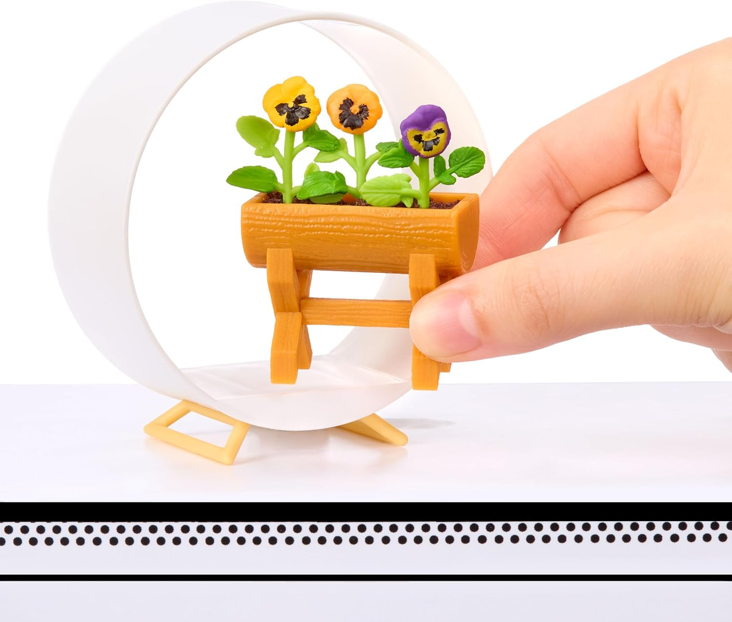 MGA Miniverse Make It Mini Nature 3-serien - minisamlarföremål, hantverkslekset, replikaväxter, leksaker, blommor, för samlare och barn från 8 år och uppåt