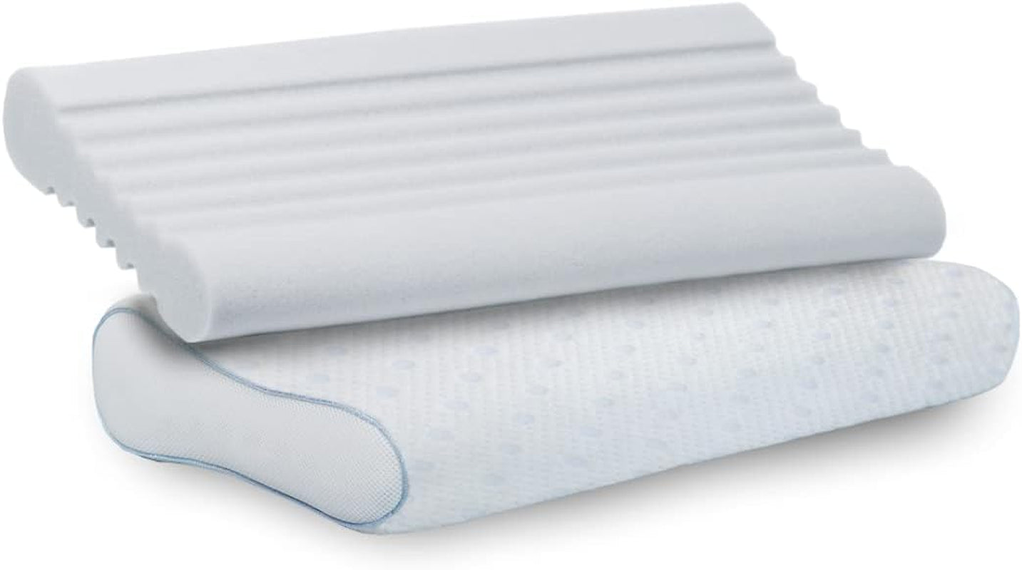 PARADIES Nackkudde 40X80 Cm - Revita Ergonomic - IGR-certifierad, Ergonomisk nackstödskudde Höjd: 10 Cm Cervikala ortopediska kuddar Naty Shop Revita Ergonomic