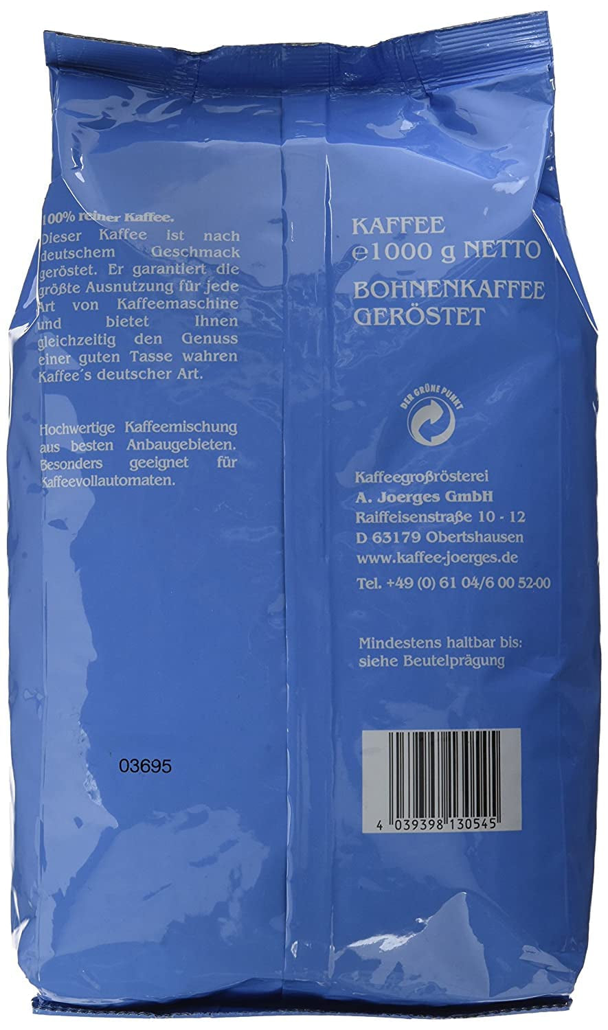 Gorilla Café Creme, 1 kg (förpackning med 2)