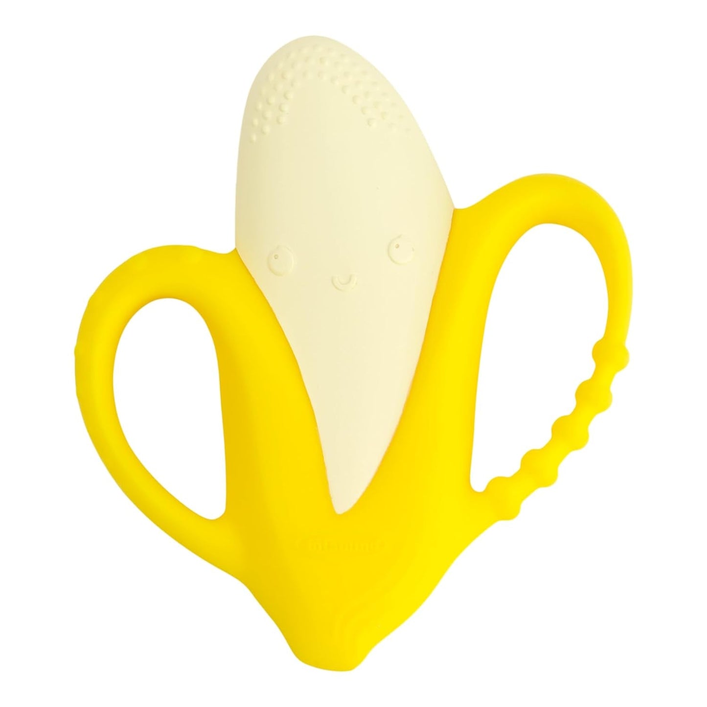 Infantino Lil' Nibbles, texturerad silikonbitring, BPA-fri babybitringleksak, mjuk, lätt att hålla, sensorisk stimulering för spädbarn, broccoli