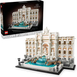 LEGO Architecture Trevifontänen - Modell av ett landmärke i Rom med skulpturer av minifigurer - samlarobjekt för kontoret och vardagsrummet - present till vuxna och arkitekturälskare 21062 Byggset Besuche den LEGO-Store Standardtitel