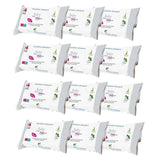 Babyservetter med talk för känslig hud, alkoholfri, hudvänlig, pH 5,5, lätt doftande, 1200 Count (12-pack)