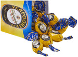 RCP Verpoorten Minis, äggnogstryffel, alpin mjölkchoklad, flytande fyllning, innehåller alkohol, bra present, 110 g (förpackning med 2)