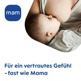 MAM Stillhütchen Größe S (Ø 17 Mm) Im 2Er-Set, Extra Weiche Brusthütchen Zum Schutz Beim Stillen, Brustwarzenschutz Für Maximalen Hautkontakt Zwischen Mutter Und Kind Accessories Mat och Amning Bebe Naty Shop