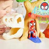 Marvel Spidey och hans supervänner Dino Treehouse Superhjälte Playset Actionfigurer Naty Shop