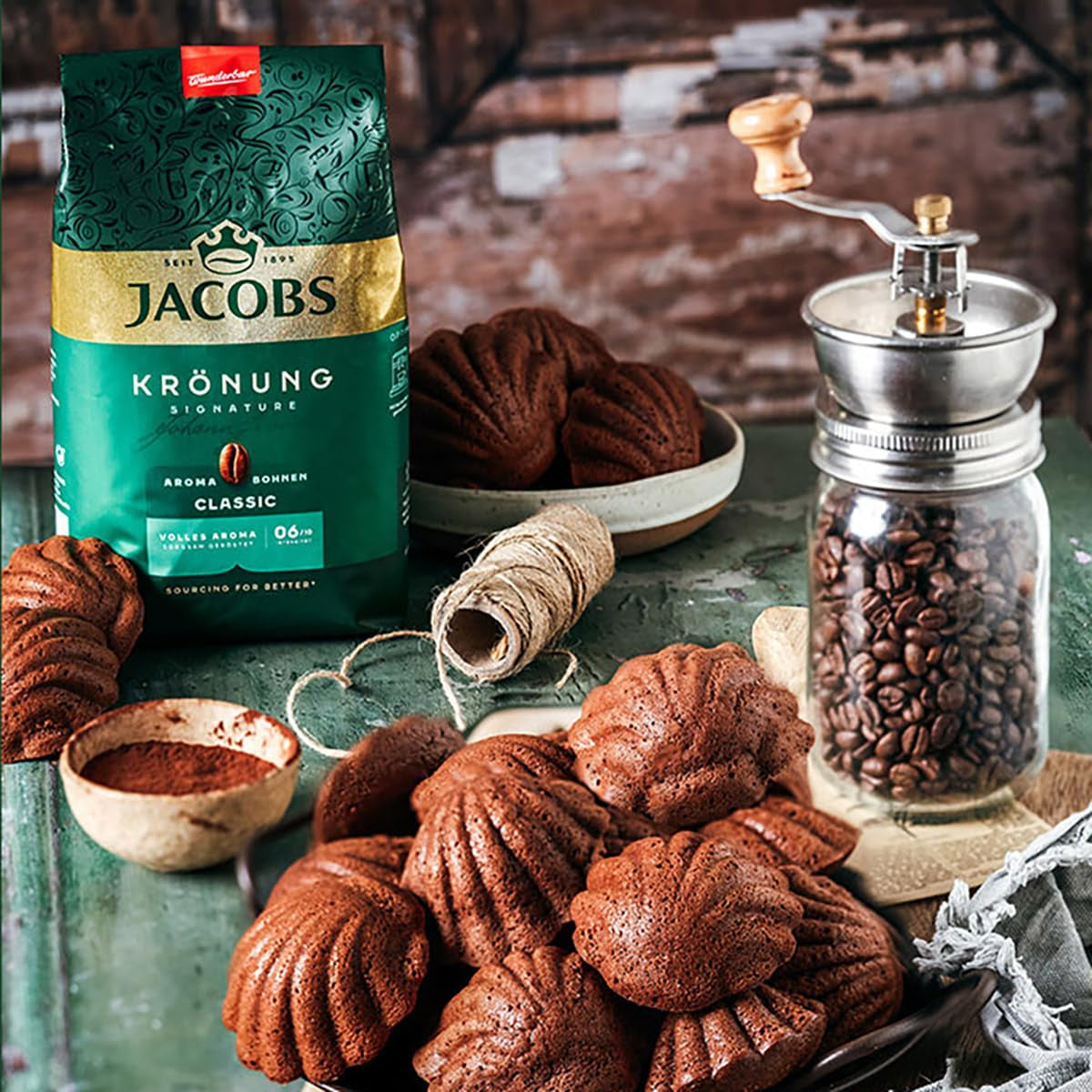 Jacobs Krönung Caffè Cream ganze Bohne, 1000 g