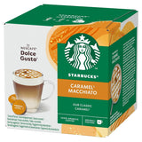STARBUCKS Caramel Macchiato av Nescafé Dolce Gusto Kaffeekapseln 6 x 12 (72 Kapseln)