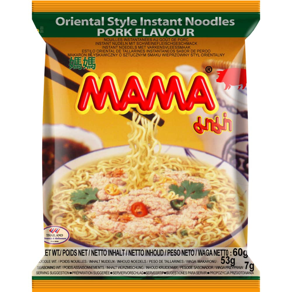 MAMA - Snabbnudlar med kyckling - Flerpack (30 X 55 GR)