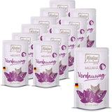 MjAMjAM - Premium våt kattmat - Wellness - Digestive - Kyckling, förpackning om 12 (12 x 125 g), spannmålsfri