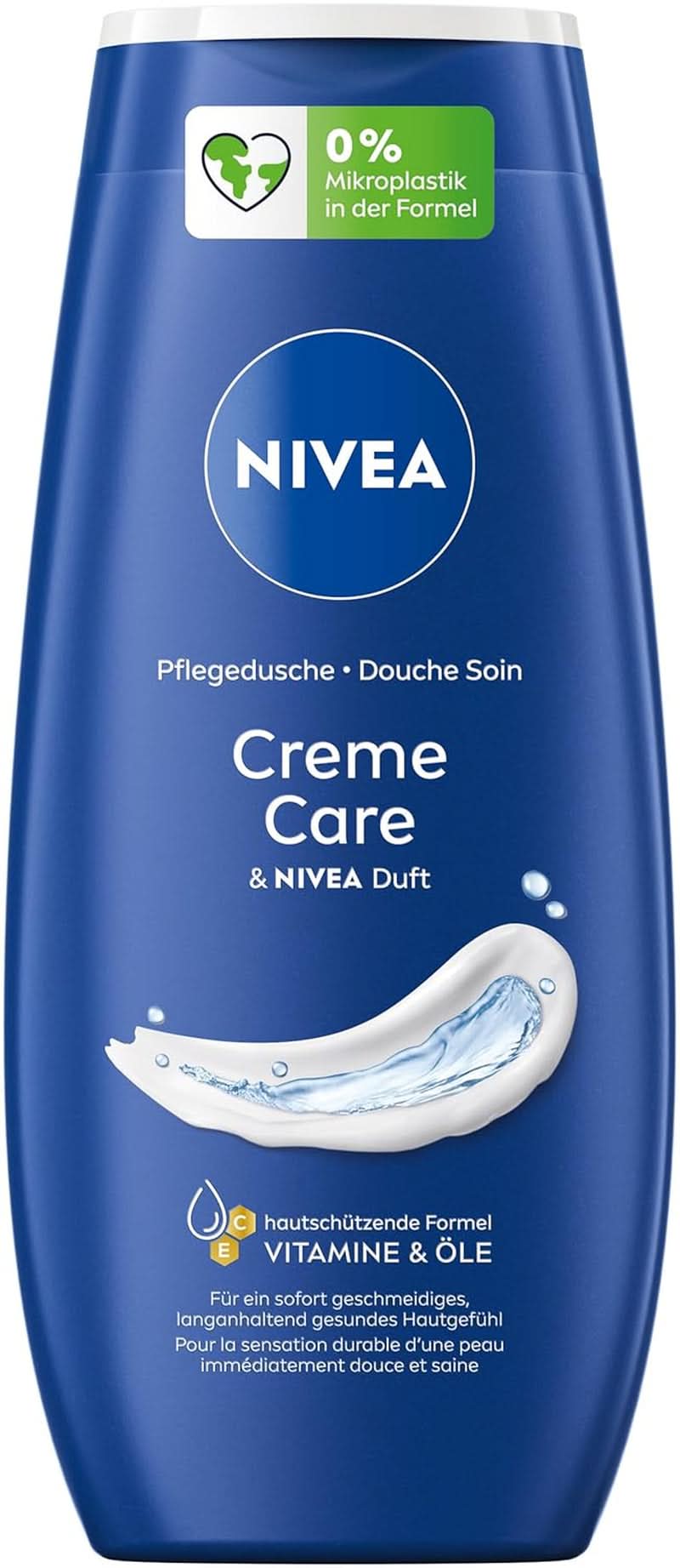 NIVEA Creme Care, duschgel med vitaminer och eteriska oljor, 250 ml dusch och bad Naty Shop