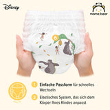 Amazon Märke: Mama Bear Disney storlek 6 (15+ kg) - månadspaket, vit, 120 stycken (2 förpackningar om 60)